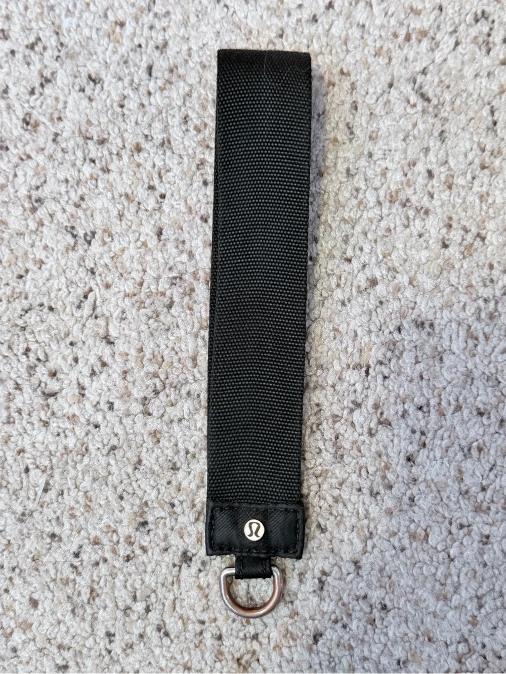 lululemon athletica Black Wrist/Key Loop Strap
